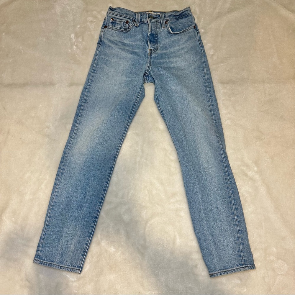 Levi’s Icon Wedgie Button-fly High Rise Denim Jean Size 24